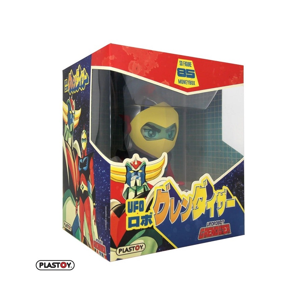 PLASTOY GRENDIZER ACTARUS MONEY BANK