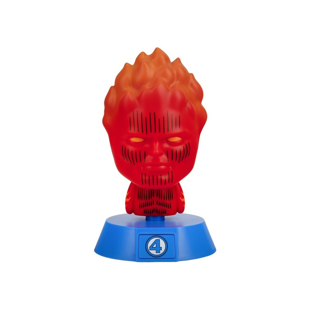 MARVEL ICON LIGHTS HUMAN TORCH LAMPADA FIGURE PALADONE PRODUCTS