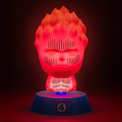 MARVEL ICON LIGHTS HUMAN TORCH LAMPADA FIGURE PALADONE PRODUCTS