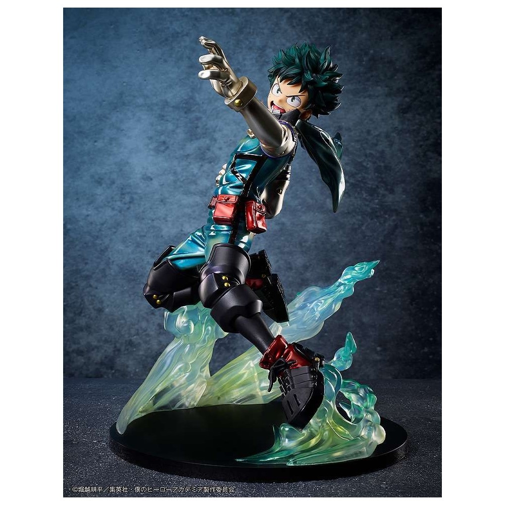 GOOD SMILE COMPANY MY HERO ACADEMIA IZUKU MIDORIYA METALLIC COLOR VERSION STATUE FIGURE