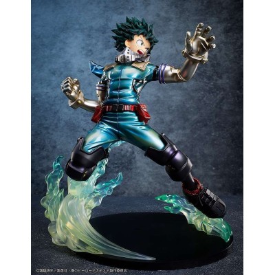 MY HERO ACADEMIA IZUKU MIDORIYA METALLIC COLOR STATUA FIGURE GOOD SMILE COMPANY