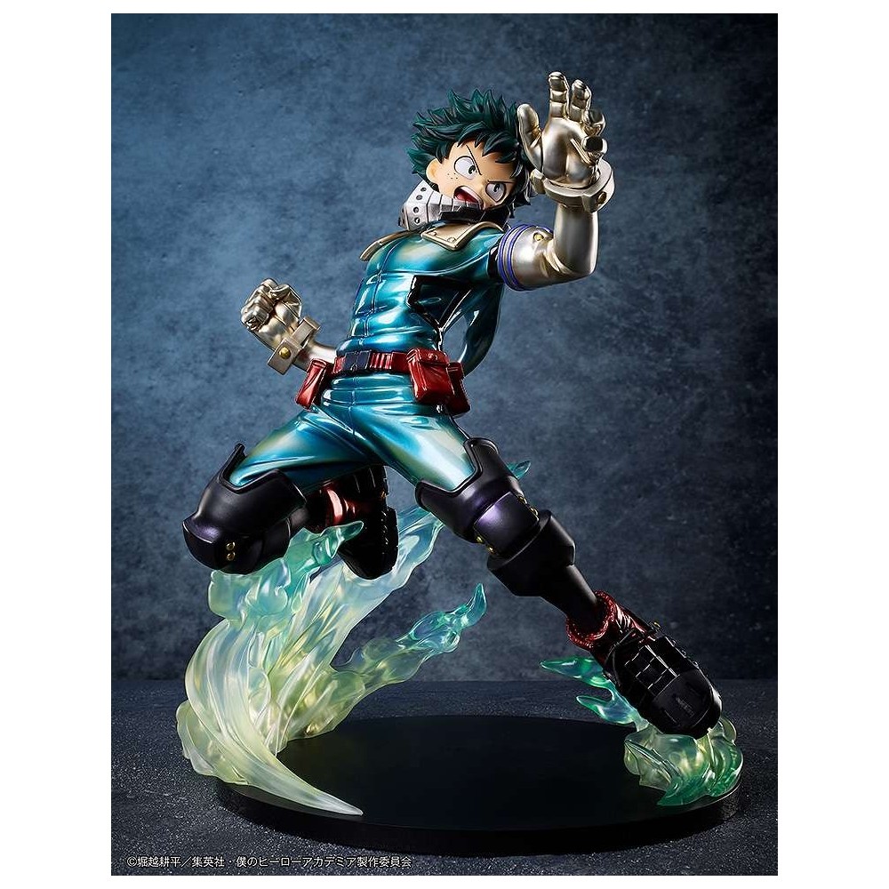 MY HERO ACADEMIA IZUKU MIDORIYA METALLIC COLOR STATUA FIGURE GOOD SMILE COMPANY