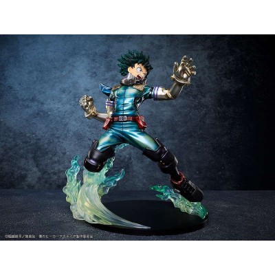 MY HERO ACADEMIA IZUKU MIDORIYA METALLIC COLOR STATUA FIGURE GOOD SMILE COMPANY
