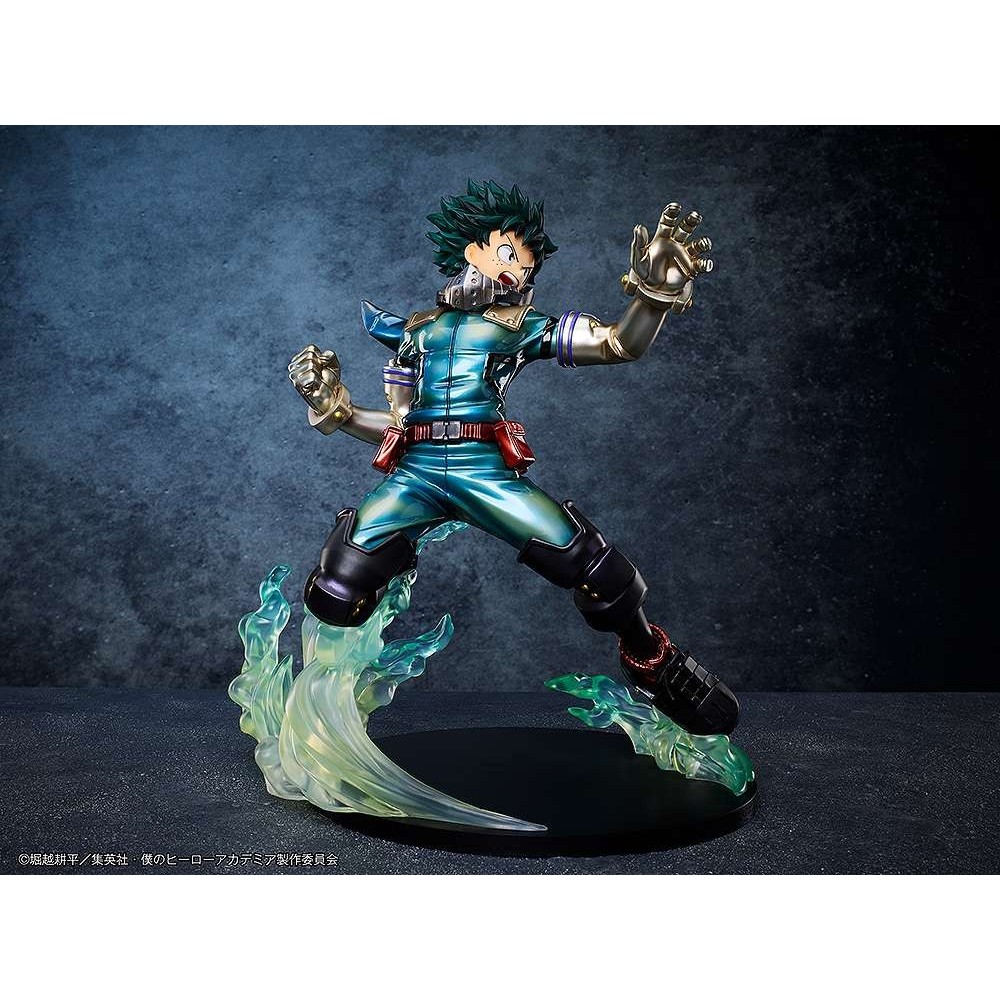 MY HERO ACADEMIA IZUKU MIDORIYA METALLIC COLOR STATUA FIGURE GOOD SMILE COMPANY