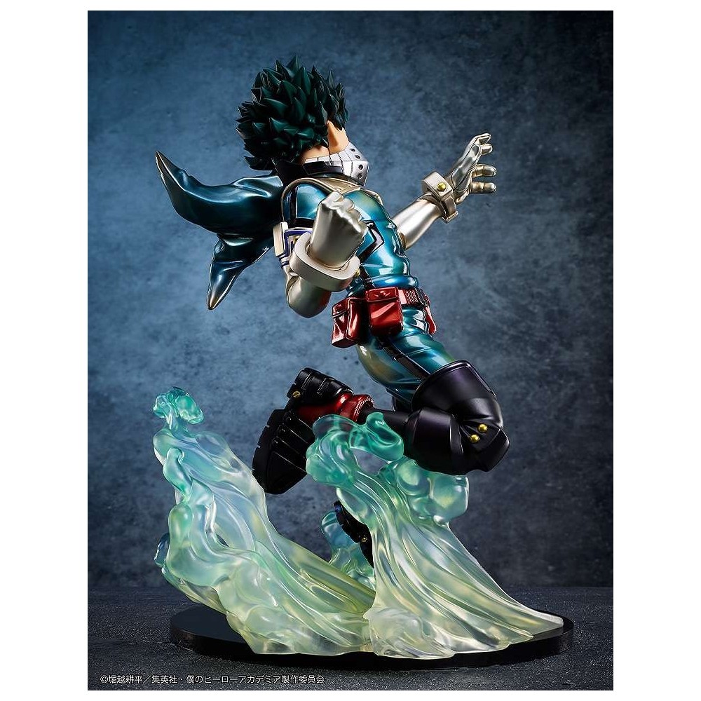 GOOD SMILE COMPANY MY HERO ACADEMIA IZUKU MIDORIYA METALLIC COLOR VERSION STATUE FIGURE