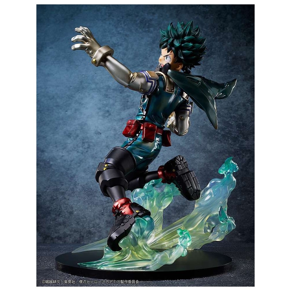 MY HERO ACADEMIA IZUKU MIDORIYA METALLIC COLOR STATUA FIGURE GOOD SMILE COMPANY