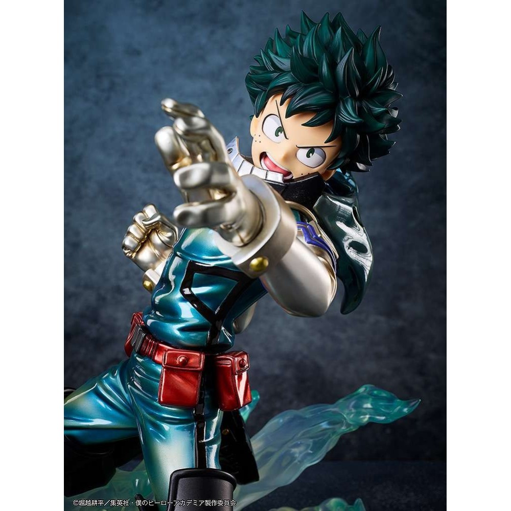 GOOD SMILE COMPANY MY HERO ACADEMIA IZUKU MIDORIYA METALLIC COLOR VERSION STATUE FIGURE