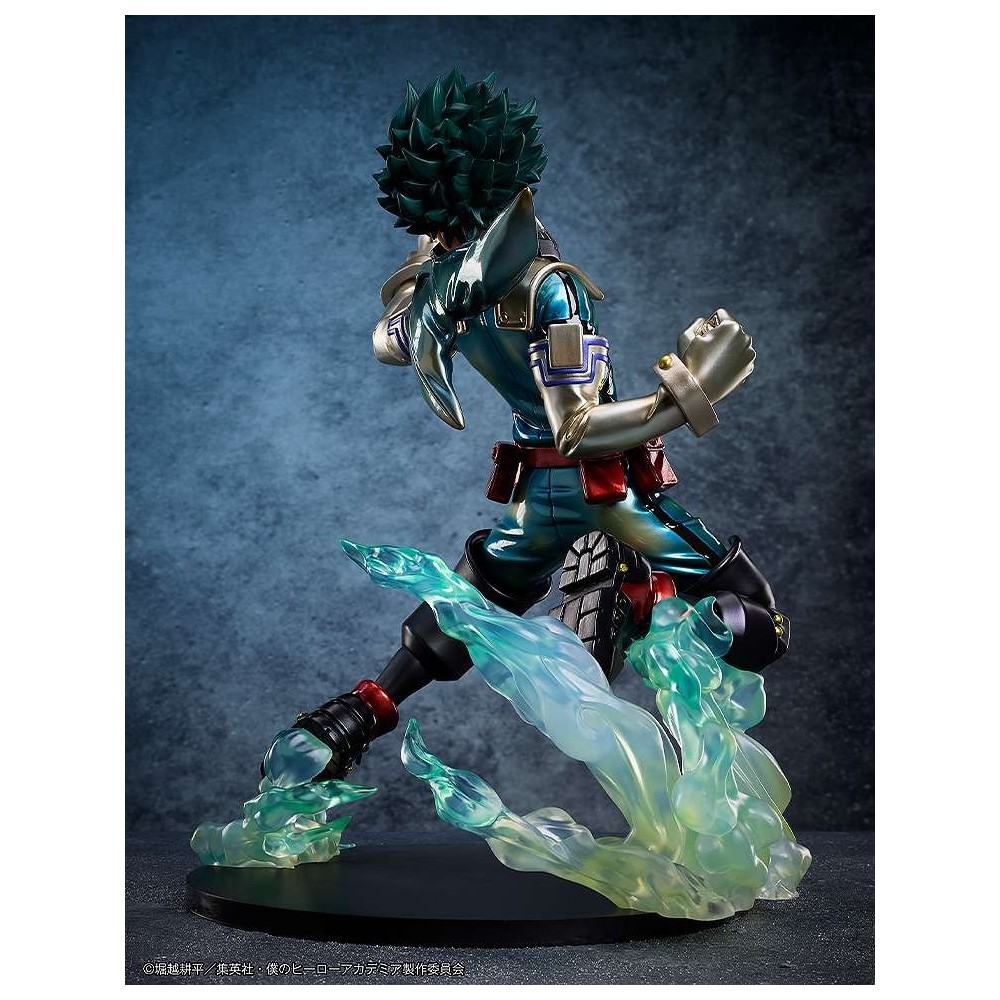 MY HERO ACADEMIA IZUKU MIDORIYA METALLIC COLOR STATUA FIGURE GOOD SMILE COMPANY