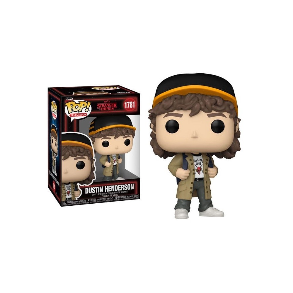 FUNKO POP! STRANGER THINGS DUSTIN HENDERSON BOBBLE HEAD FIGURE FUNKO