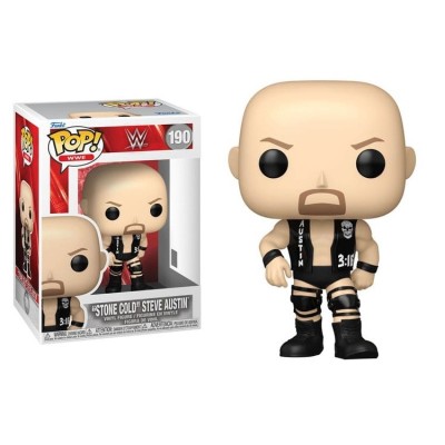 FUNKO FUNKO POP! WWE STONE COLD STEVE AUSTIN BOBBLE HEAD PVC FIGURE