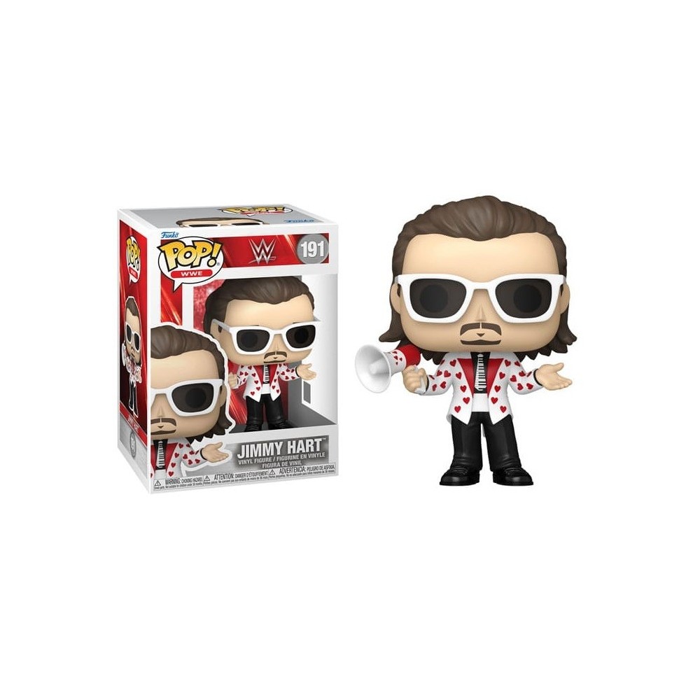 FUNKO FUNKO POP! WWE JIMMY HART BOBBLE HEAD PVC FIGURE