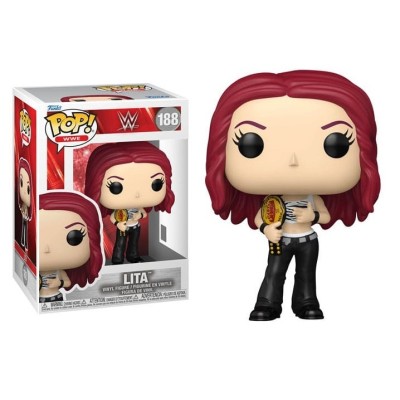 FUNKO POP! WWE LITA BOBBLE HEAD FIGURE FUNKO