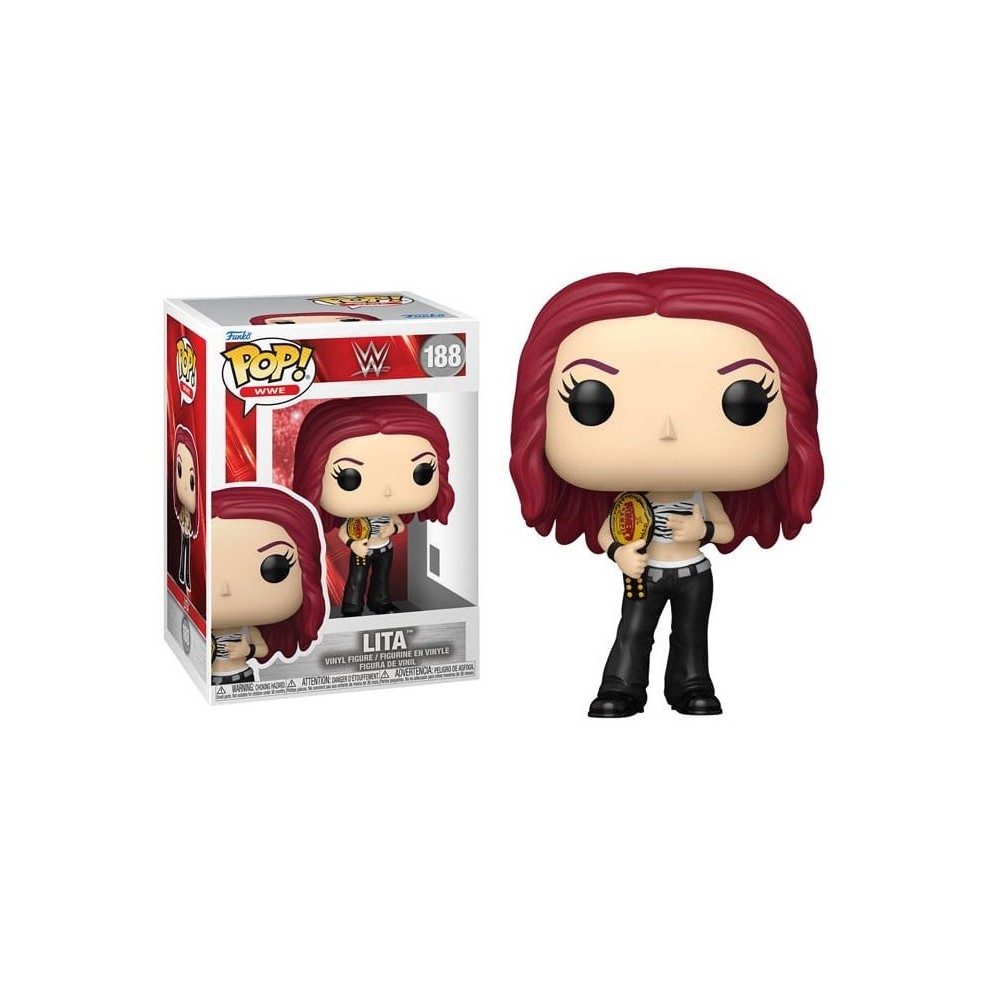 FUNKO FUNKO POP! WWE LITA BOBBLE HEAD PVC FIGURE