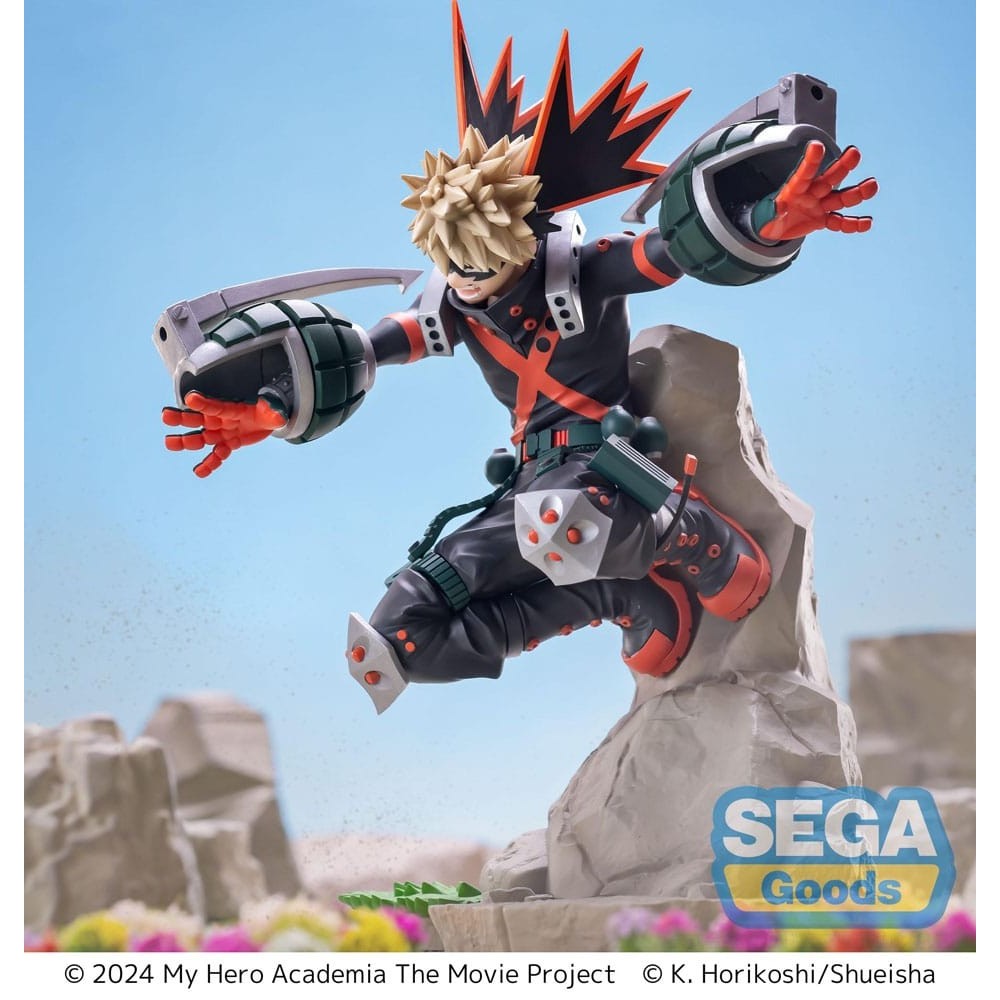 SEGA GOODS MY HERO ACADEMIA YOU'RE NEXT KATSUGI BAKUGO XROSS LINK SERIES STATUE FIGURE