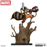 MC FARLANE MARVEL COLLECTION PVC STATUE ROCKET RACCOON (A CHASING TALE 1) 1/6 SCALE PVC STATUE FIGURE