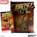MARVEL COLLECTION PVC STATUE ROCKET RACCOON (A CHASING TALE 1) 1/6 STATUA FIGURE MC FARLANE