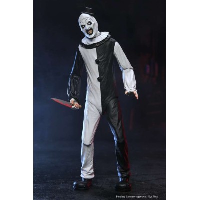TERRIFIER ART THE CLOWN 1/4 SCALE ACTION FIGURE NECA