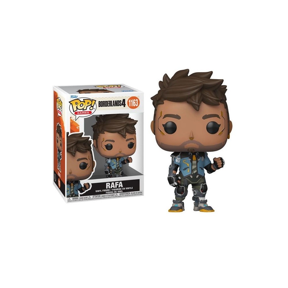 FUNKO POP! BORDERLANDS 4 RAFA BOBBLE HEAD FIGURE FUNKO