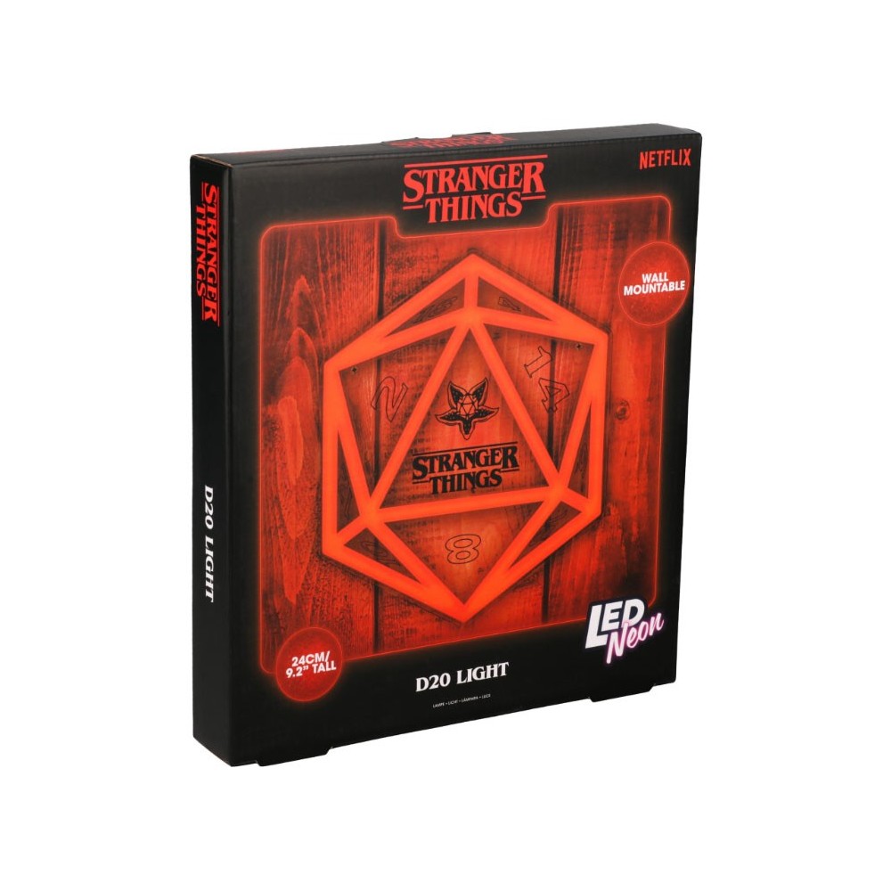 PALADONE PRODUCTS STRANGER THINGS LED NEON LIGHT WALL MONTABLE