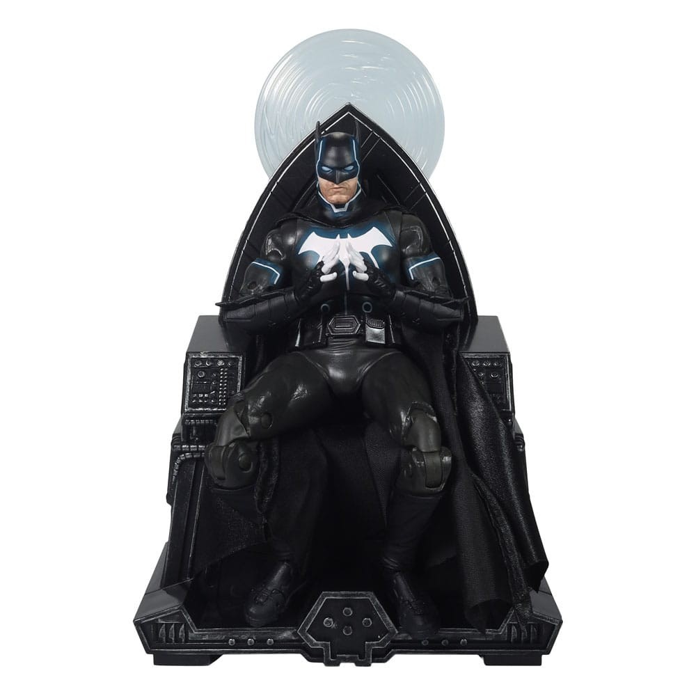 DC MULTIVERSE BATMAN & MOBIUS CHAIR MCFARLANE COLLECTOR EDITION ACTION FIGURE MC FARLANE