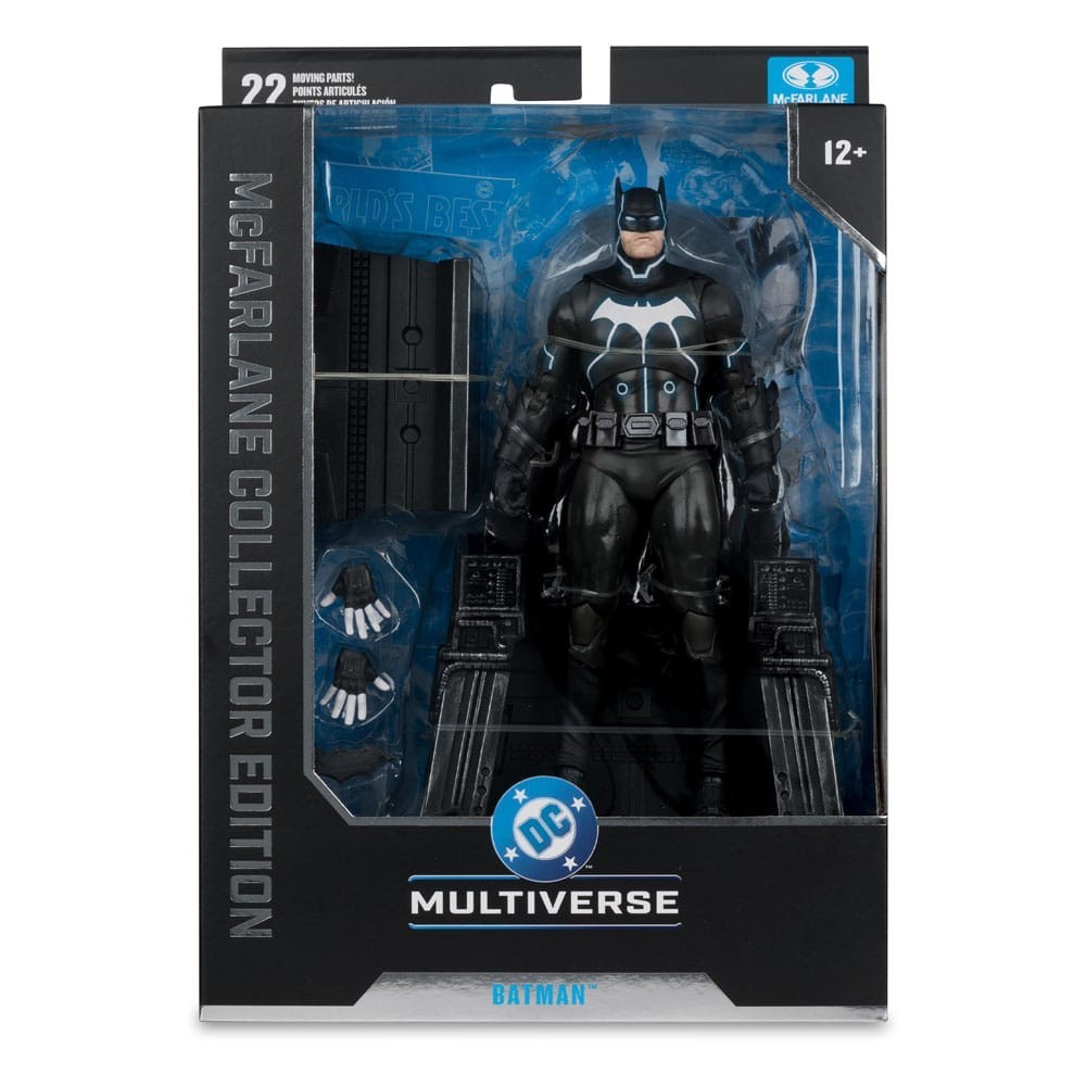 MC FARLANE DC MULTIVERSE BATMAN & MOBIUS CHAIR MCFARLANE COLLECTOR EDITION PVC ACTION FIGURE