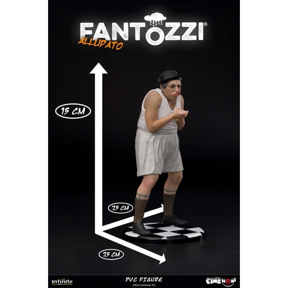 INFINITE STATUE FANTOZZI ALLUPATO CINE-MONI SERIES 1/10 PVC 15CM FIGURE