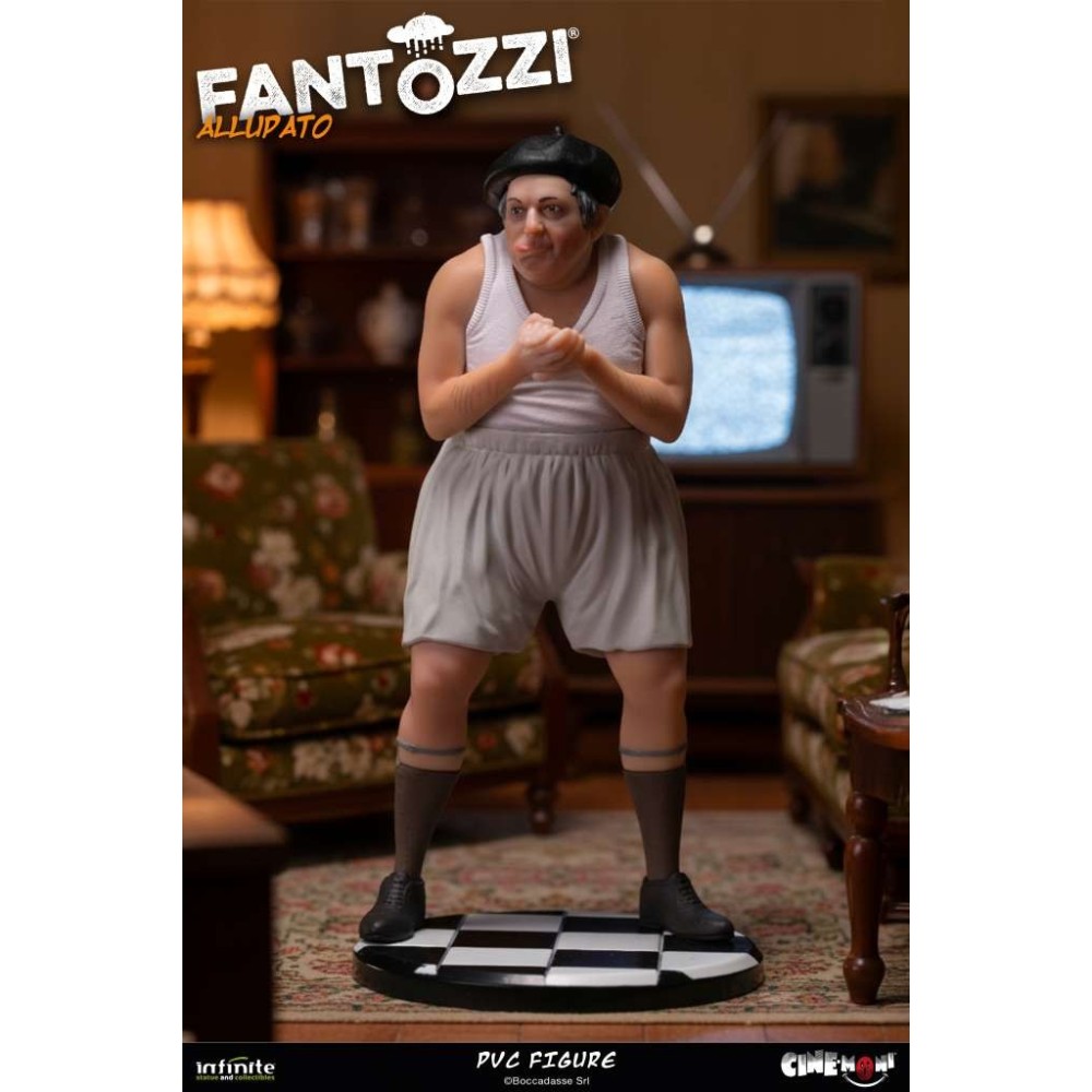 INFINITE STATUE FANTOZZI ALLUPATO CINE-MONI SERIES 1/10 PVC 15CM FIGURE