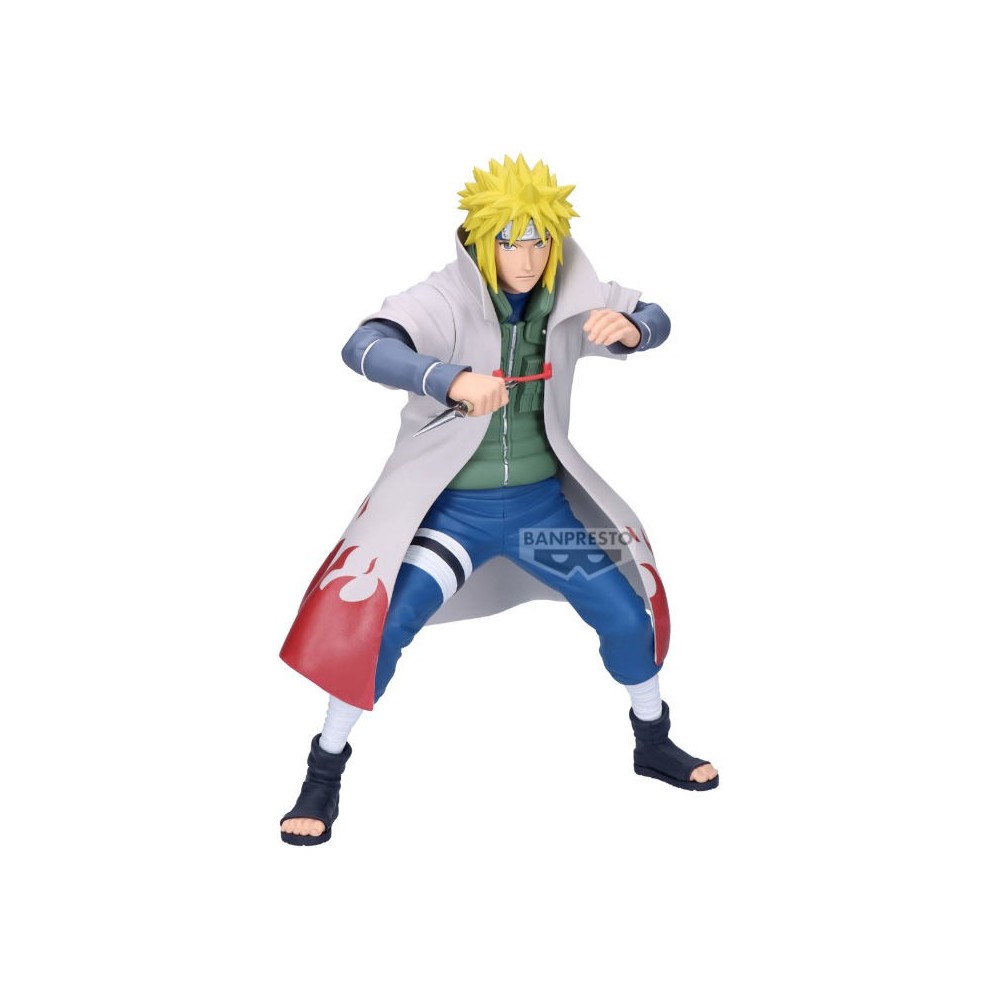 NARUTO SHIPPUDEN GRANDISTA MINATO NAMIKAZE STATUA FIGURE BANPRESTO