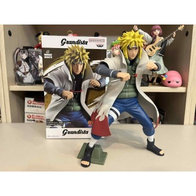 NARUTO SHIPPUDEN GRANDISTA MINATO NAMIKAZE STATUA FIGURE BANPRESTO