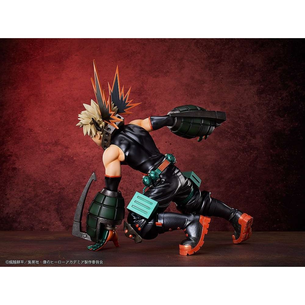 GOOD SMILE COMPANY MY HERO ACADEMIA KATSUKI BAKUGO METALLIC STATUE FIGURE