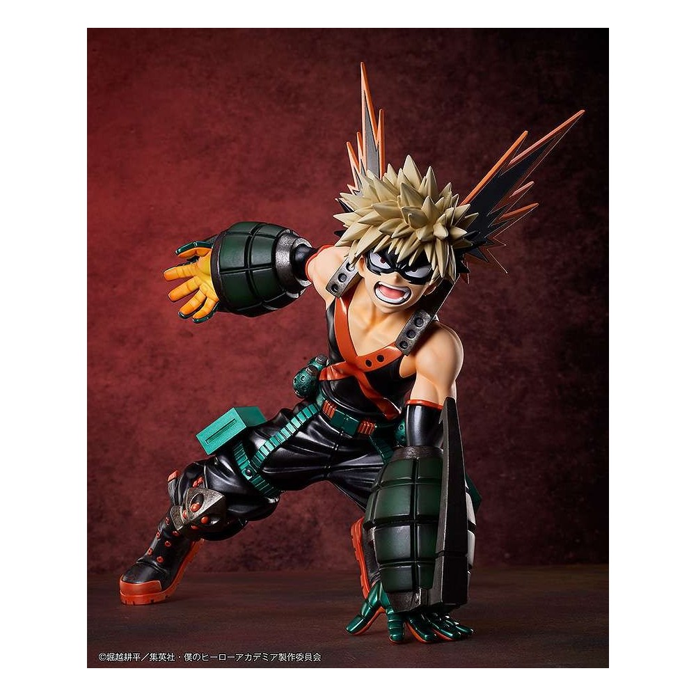 GOOD SMILE COMPANY MY HERO ACADEMIA KATSUKI BAKUGO METALLIC STATUE FIGURE