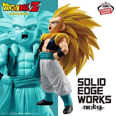 BANPRESTO DRAGON BALL Z SOLID EDGE WORKS GOTENKS SUPER SAIYAN 3 STATUE FIGURE