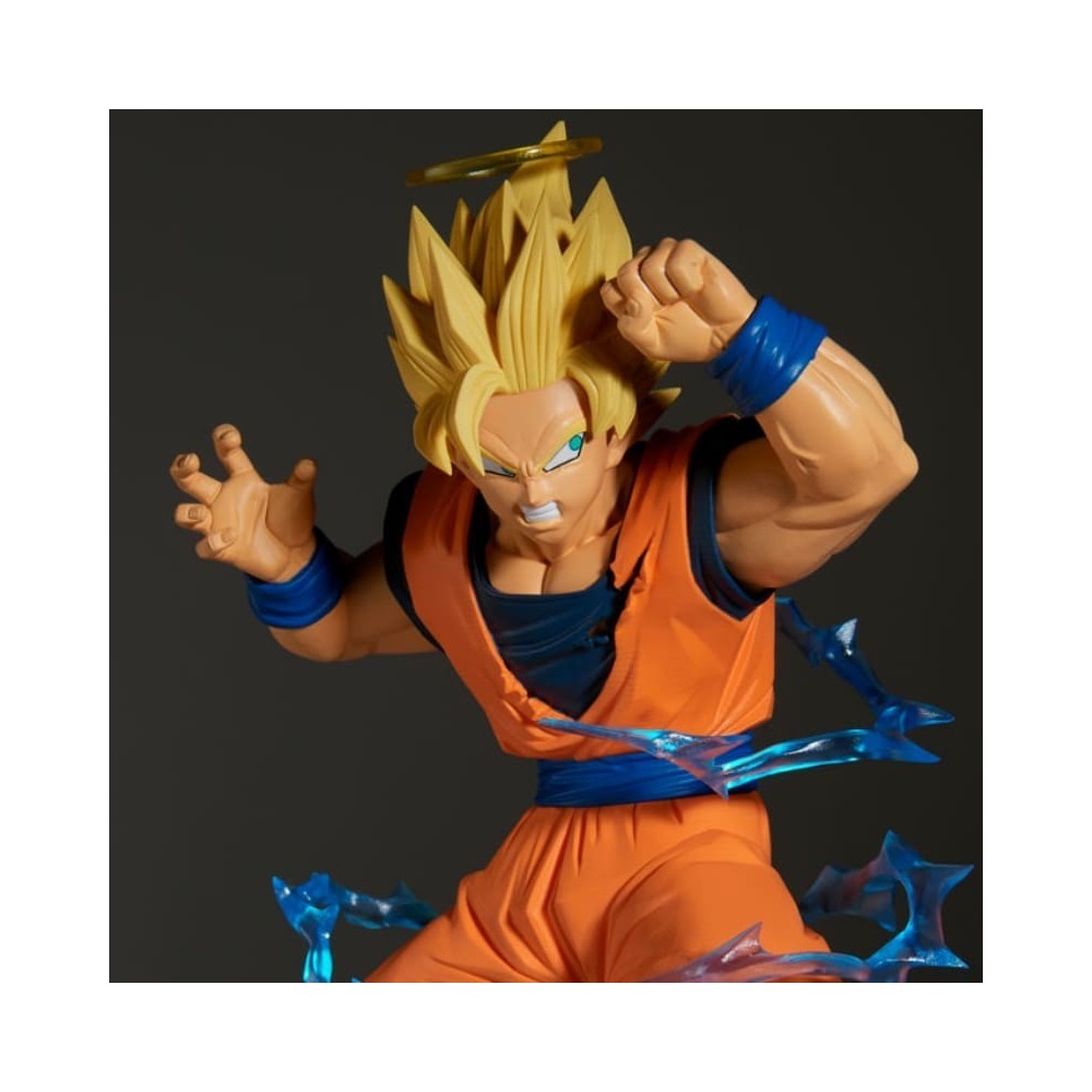 BANPRESTO DRAGON BALL Z MATCH MAKERS SUPER SAIYAN 2 GOKU (VS MAJIN VEGETA) STATUE