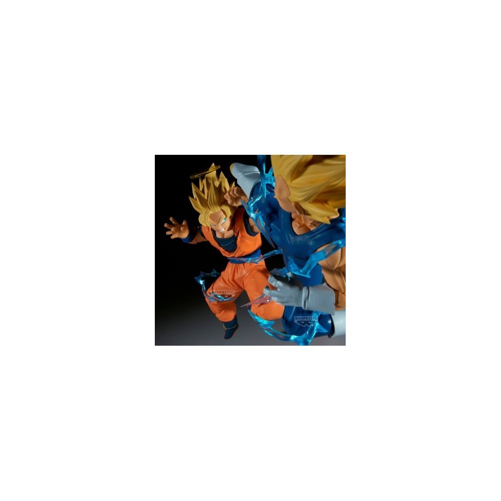 DRAGON BALL Z MATCH MAKERS SUPER SAIYAN 2 GOKU (VS MAJIN VEGETA) STATUA FIGURE BANPRESTO