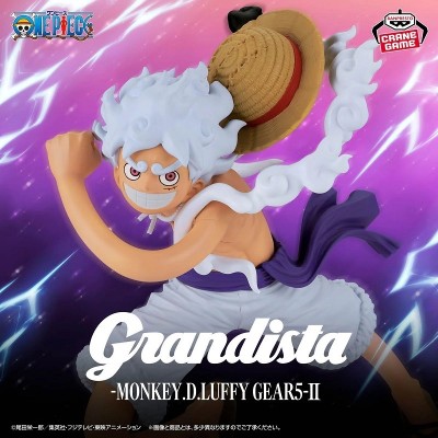 BANPRESTO ONE PIECE GRANDISTA MONKEY D.LUFFY GEAR 5 II STATUE FIGURE