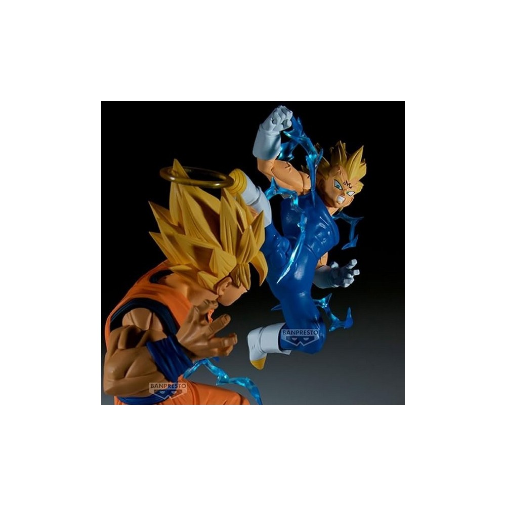 DRAGON BALL Z MATCH MAKERS MAJIN VEGETA (VS SUPER SAIYAN 2 GOKU) STATUA FIGURE BANPRESTO