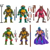 PLAYMATES TOYS TEENAGE MUTANT NINJA TURTLES 1988 REMASTERED 6-PACK ACTION FIGURES