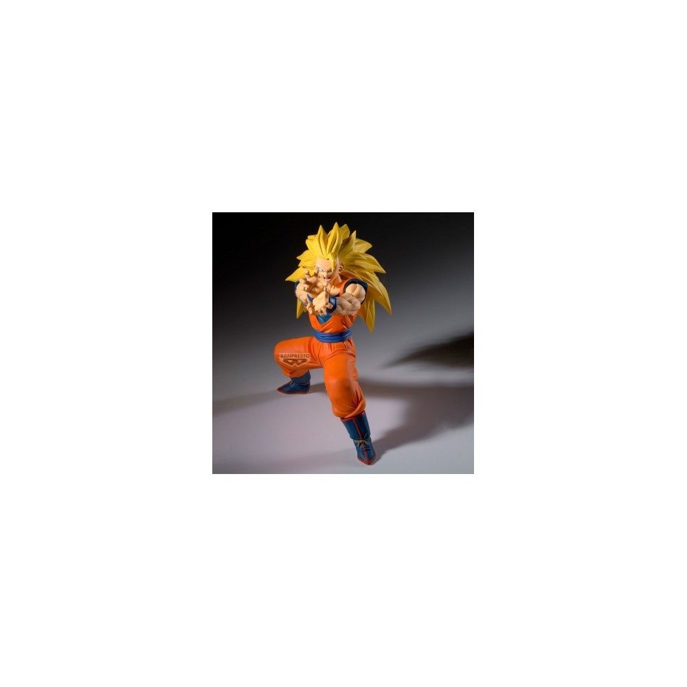 BANPRESTO DRAGON BALL Z MATCH MAKERS SUPER SAIYAN 3 GOKU (VS MAJIN BUU) STATUE