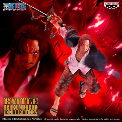 ONE PIECE BATTLE RECORD COLLECTION SHANKS STATUA FIGURE BANPRESTO