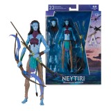 MC FARLANE AVATAR FIRE AND ASH NEYTIRI OMATIKAYA WARRIOR VERSION PVC ACTION FIGURE