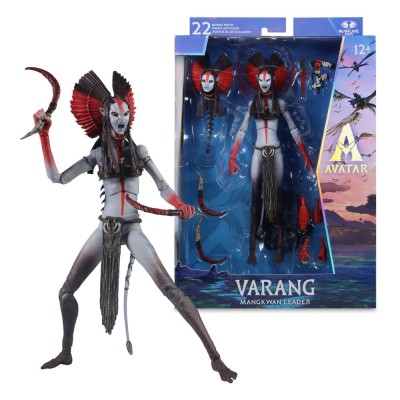 AVATAR FIRE AND ASH VARANG MANGKWAN LEADER ACTION FIGURE MC FARLANE