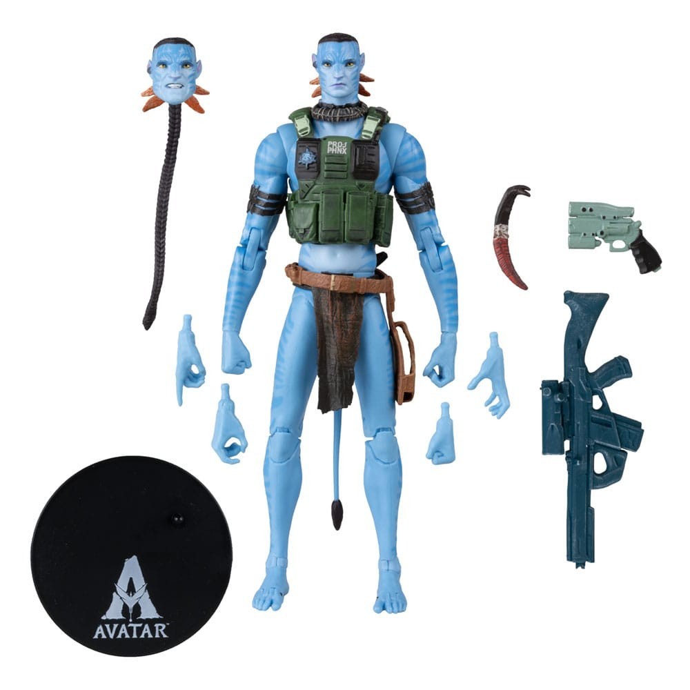AVATAR FIRE AND ASH QUARITCH ASH RECOM GOLD LABEL ACTION FIGURE MC FARLANE