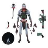 MC FARLANE AVATAR FIRE AND ASH QUARITCH ASH WARRIOR PVC ACTION FIGURE