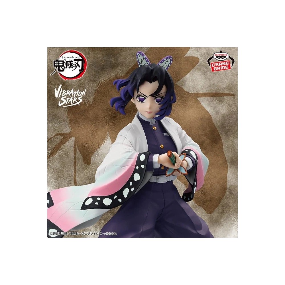 BANPRESTO DEMON SLAYER SHINOBU KOCHO VIBRATION STARS STATUE FIGURE