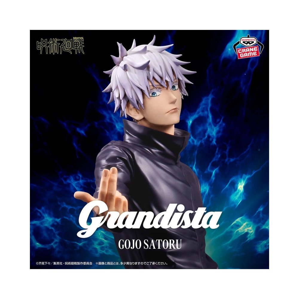 JUJUTSU KAISEN GRANDISTA GOJO SATORU STATUA FIGURE BANPRESTO