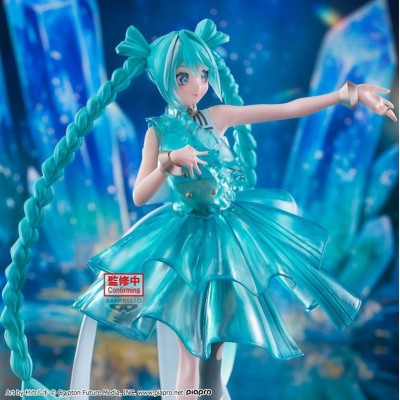 HATSUNE MIKU EMERALDGEM CLEARLUXE BPEV FIGURE STATUA BANPRESTO