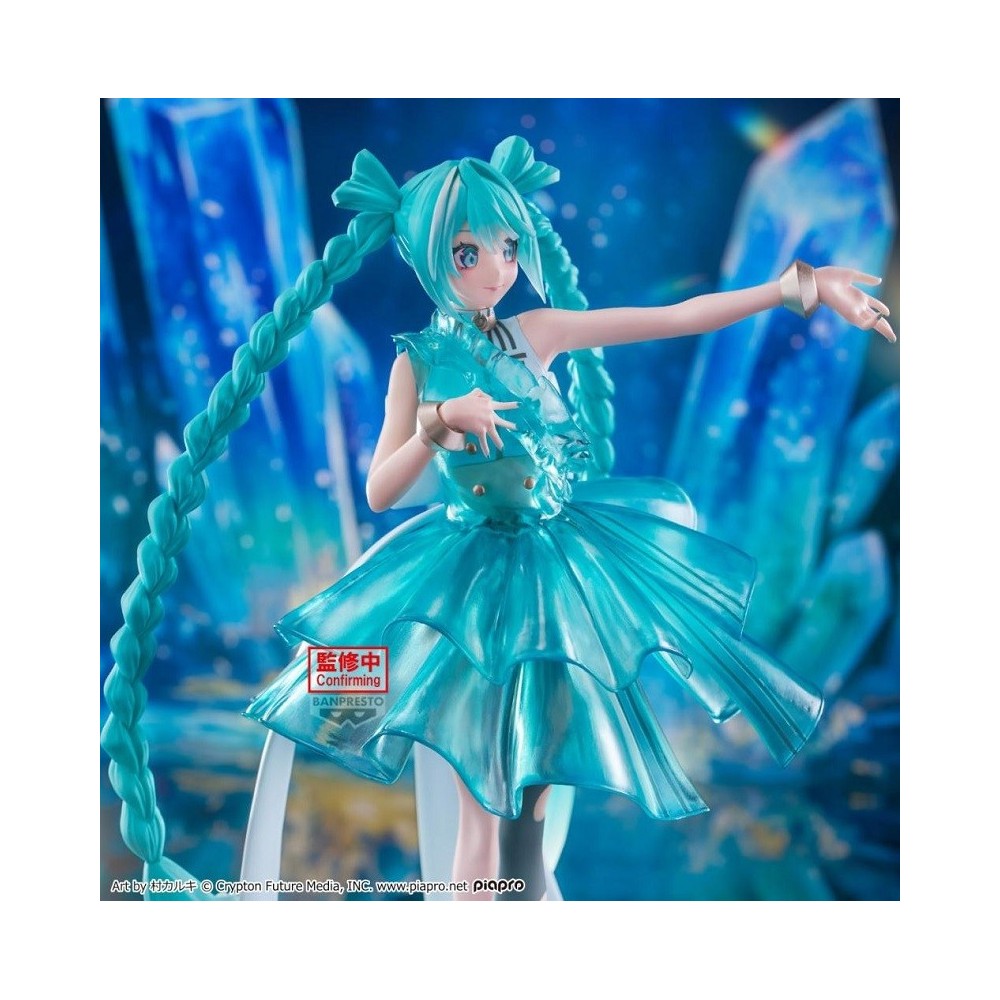 BANPRESTO HATSUNE MIKU EMERALDGEM CLEARLUXE BPEV FIGURE STATUE