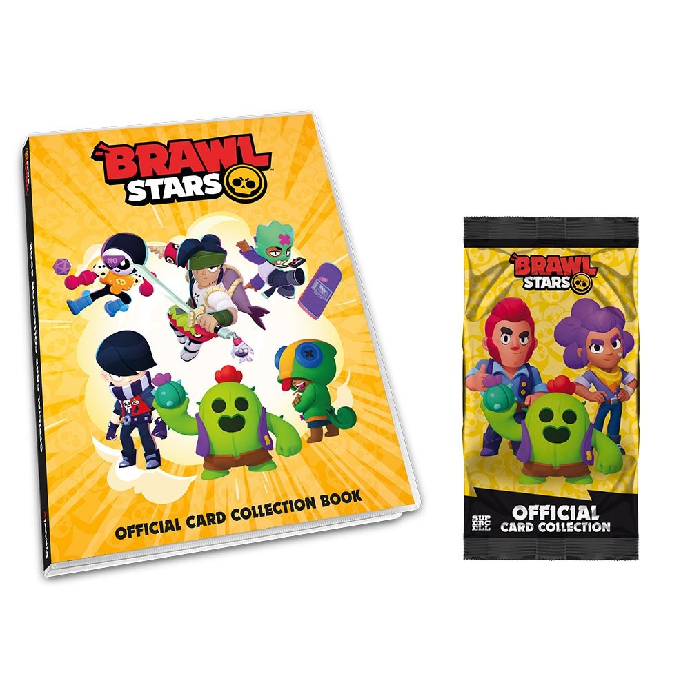 BRAWL STARS SERIE 3 SET ALBUM RACCOGLITORE E BUSTA