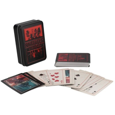 PALADONE PRODUCTS STRANGER THINGS TIN POKER PLAYING CARDS