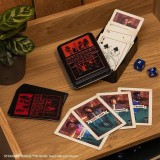 STRANGER THINGS TIN POKER PLAYING CARDS MAZZO CARTE DA GIOCO IN LATTA PALADONE PRODUCTS